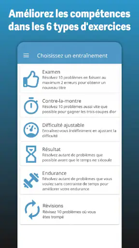 Calcul Mental & Arithmétique screenshot 1
