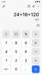 Calculatrice screenshot