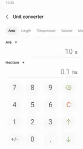 Calculatrice de Samsung screenshot