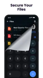 Calculatrice - dossier secret screenshot