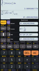 Calculatrice scientifique 991 screenshot