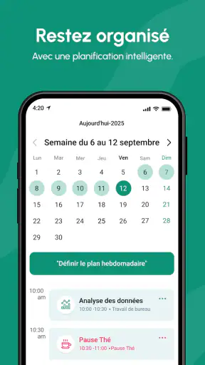 Calendrier 2025 screenshot 1
