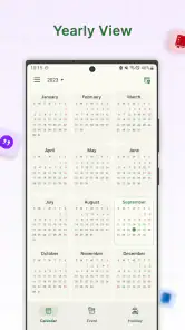Calendrier de vacances screenshot
