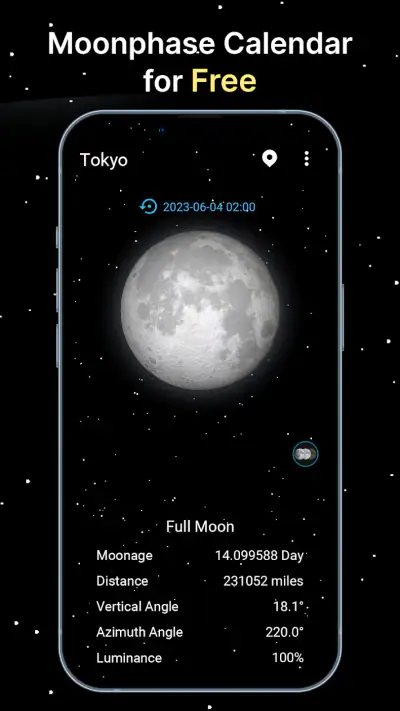 Calendrier des phases de lune screenshot 1