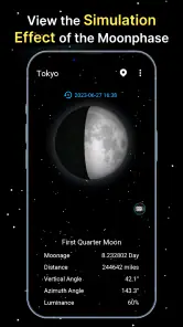 Calendrier des phases de lune screenshot