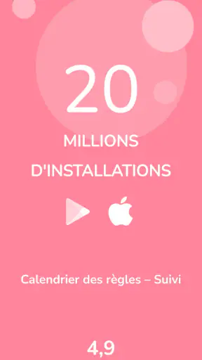 Calendrier des règles – Suivi screenshot 1