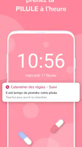 Calendrier des règles – Suivi screenshot