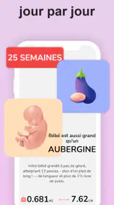 Calendrier Grossesse Suivi screenshot