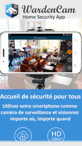 Caméra de sécurité WardenCam screenshot