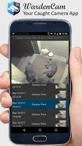 Caméra de sécurité WardenCam screenshot