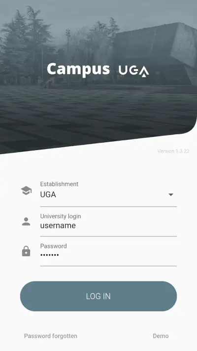 Campus UGA screenshot 1