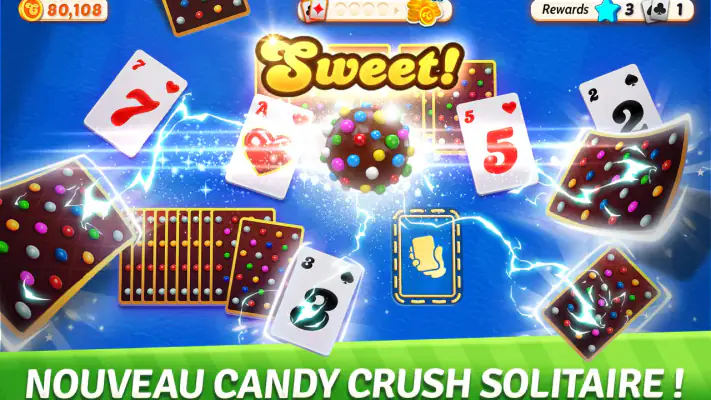Candy Crush Solitaire screenshot 1