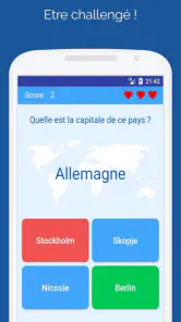 Capitales des pays: Quiz monde screenshot