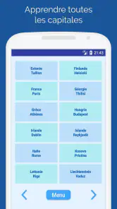 Capitales des pays: Quiz monde screenshot