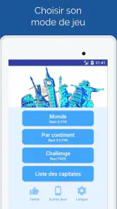 Capitales des pays: Quiz monde screenshot