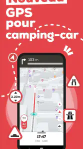 CaraMaps - Aires camping-car screenshot