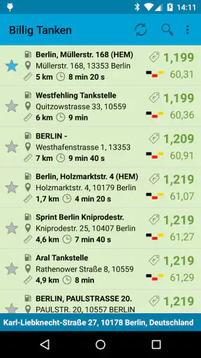 Carburant moins cher screenshot 1