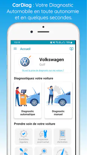 CarDiag : Diagnostic Auto OBD2 screenshot 1