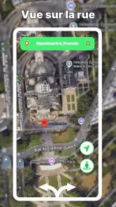 Carte de la Terre satellite screenshot