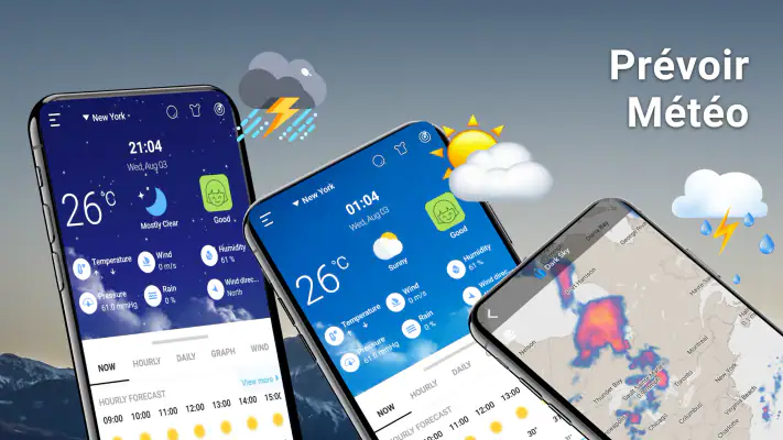 Carte météo : demain, aujourd screenshot 1