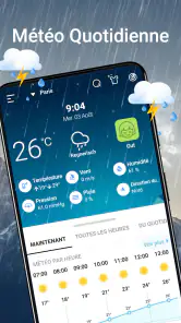 Carte météo : demain, aujourd screenshot