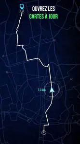Carte radar, détecteur radar screenshot