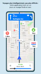 Cartes GPS, navigation, trafic screenshot