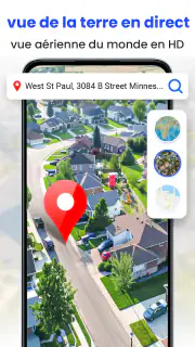 Cartes GPS satellite en direct screenshot 1