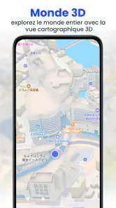 Cartes GPS satellite en direct screenshot