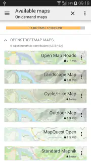 Cartes hors-ligne All-In-One screenshot 3