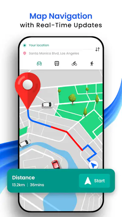 Cartes Live Earth Navigation screenshot 1
