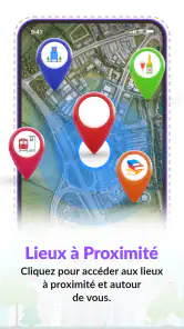 Cartes satellite GPS direct screenshot