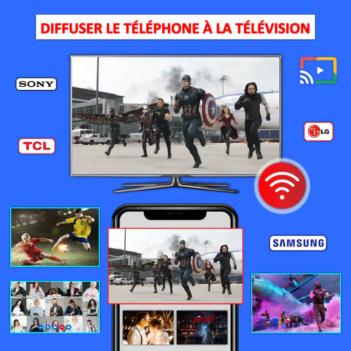 Caster le téléphone sur la tv screenshot 1