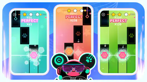 Cat Piano Tiles: Jeux de piano screenshot