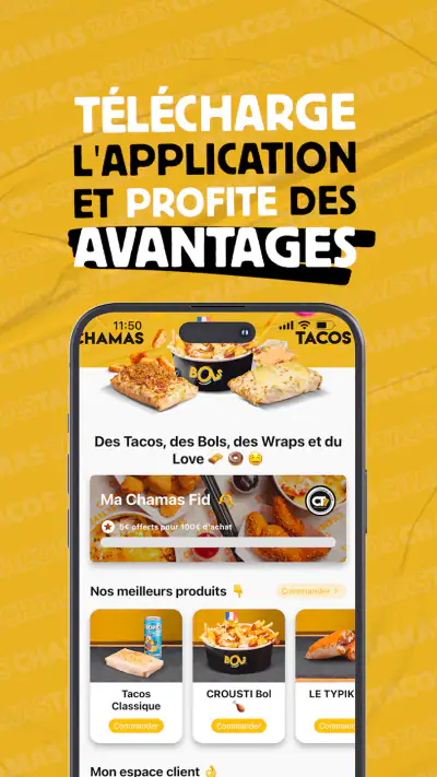 Chamas Tacos screenshot 1