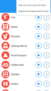 Changeur de voix avec effets screenshot