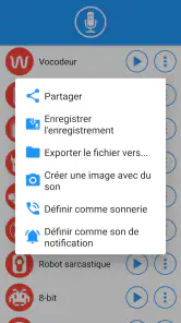 Changeur de voix avec effets screenshot
