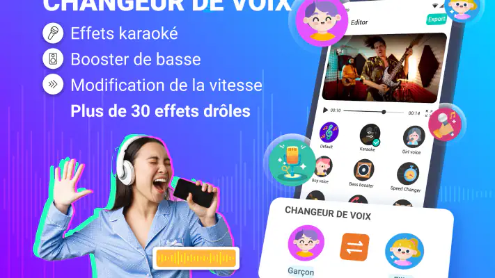 Changeur de Voix - Effet Audio screenshot 1