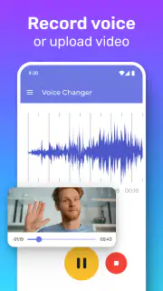 Changeur de voix vidéo Pro screenshot 3