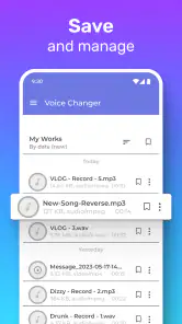 Changeur de voix vidéo Pro screenshot
