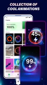 Charge batterie animation 4D screenshot