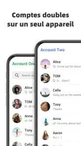 Chat Direct & Messagerie screenshot