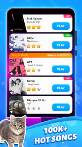 Chat Piano 2: jeux de piano screenshot