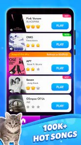 Chat Piano 2: jeux de piano screenshot