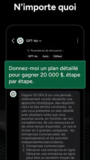 Chatbot IA Français - Genie AI screenshot 1