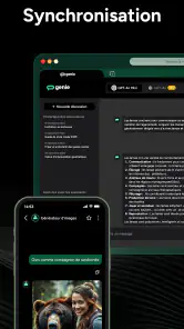 Chatbot IA Français - Genie AI screenshot
