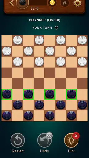 Checkers: Classic Board Game screenshot 1