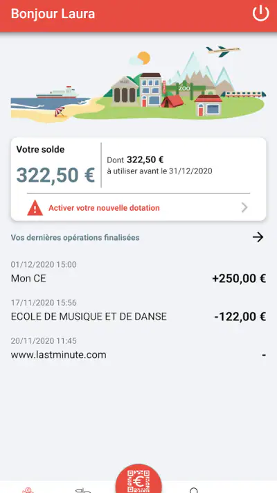 Chèque-Vacances screenshot 1