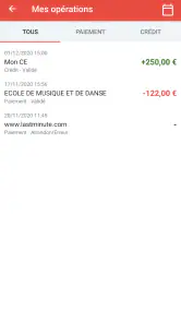 Chèque-Vacances screenshot