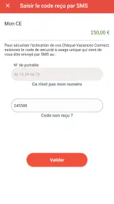 Chèque-Vacances screenshot